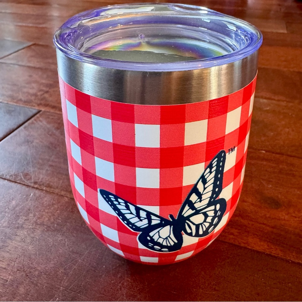 DOLLY PARTON Stemless Stainless Wine Tumbler NEW